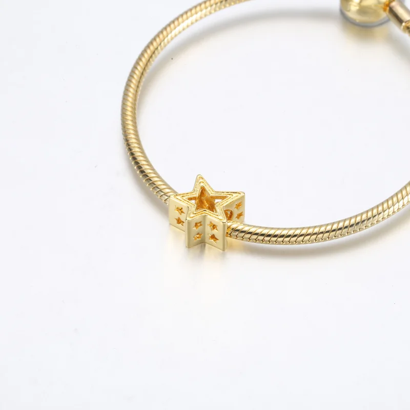 (imagem para) Charm Pandora Estrela Radiante - 752361C00 - Visualizar 5