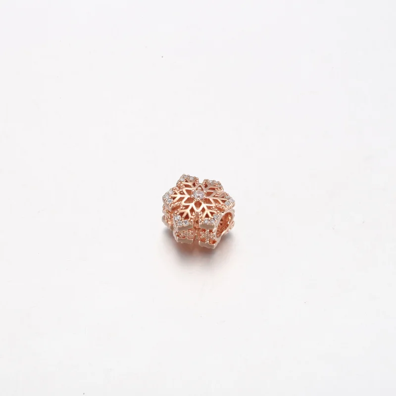 (imagem para) Charm Pandora Floco de Neve Festivo - 782378C01 - Visualizar 2