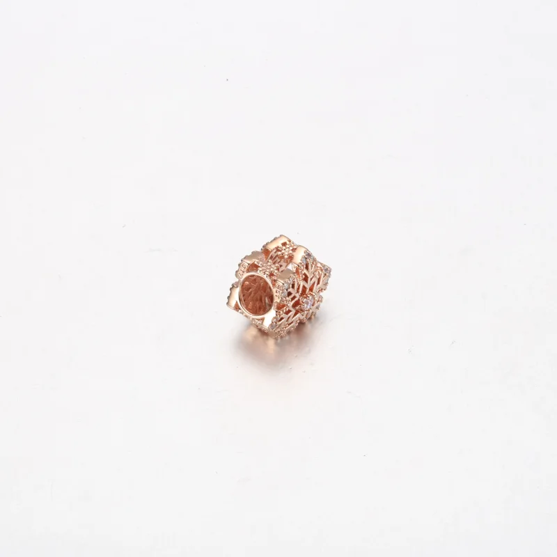 (imagem para) Charm Pandora Floco de Neve Festivo - 782378C01 - Visualizar 4