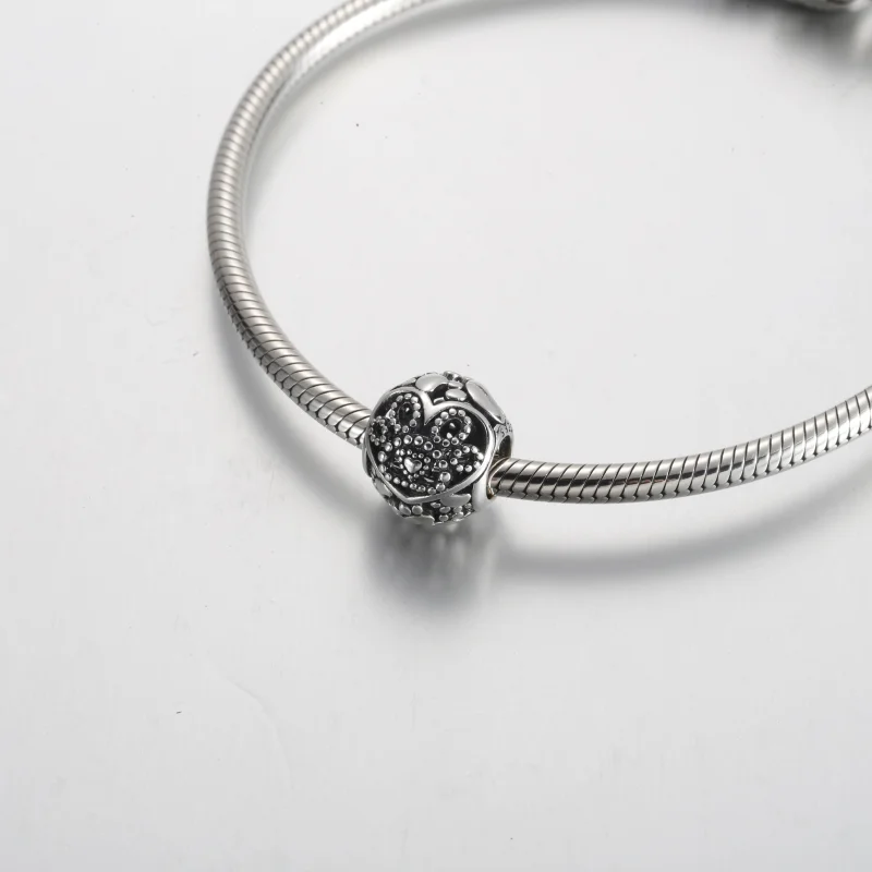 (imagem para) Charm Pandora Fur Baby - Corações e Patas - 792248C00 - Visualizar 5