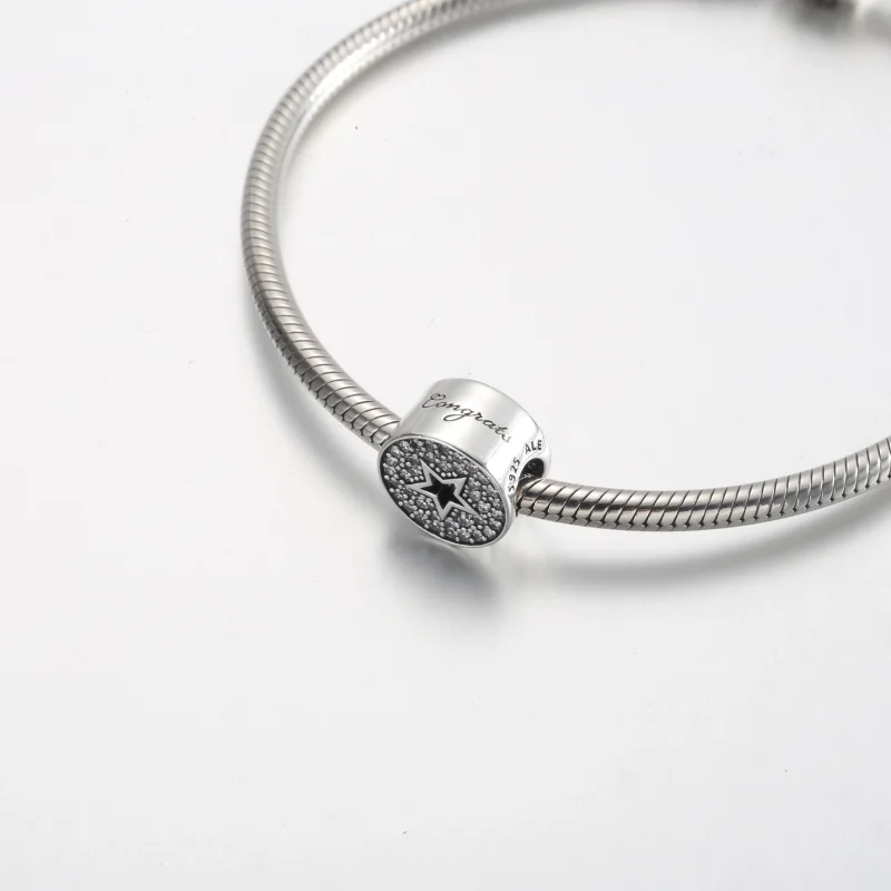 (imagem para) Charm Pandora Pavé & Estrela de Parabéns - 790793C01 - Visualizar 4