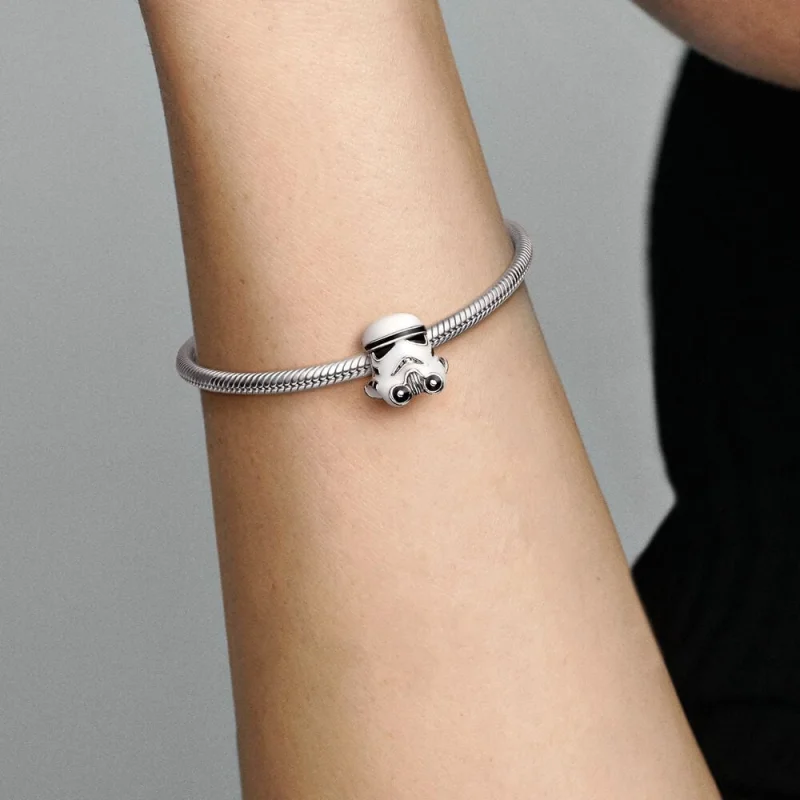 (imagem para) Charm Pandora Star Wars™ Capacete Stormtrooper™ - 791454C01 - Visualizar 6