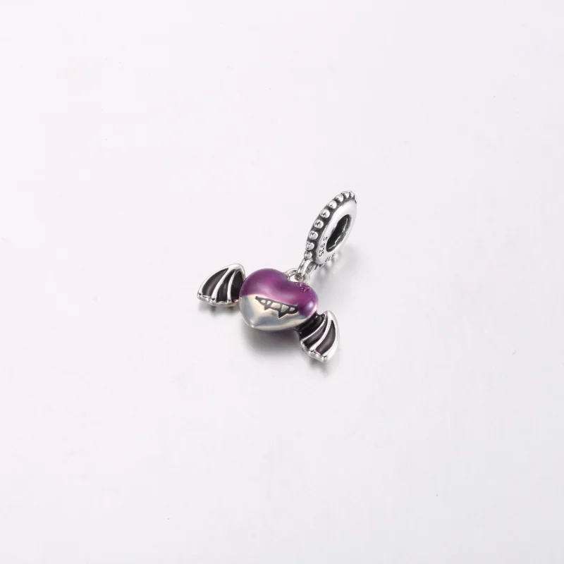 (imagem para) Charm Pingente de Coração Alado Vampiro Pandora - 792290C01 - Visualizar 2