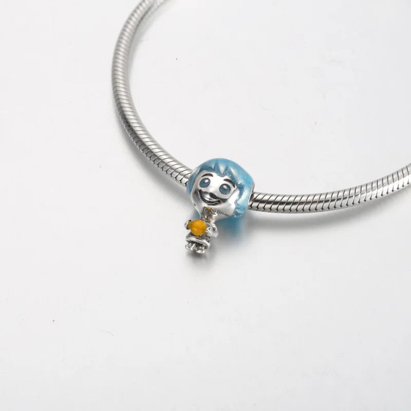 (imagem para) Charm Pingente Orbe de Memória Brilhante no Escuro da Alegria da Disney Pixar - - Visualizar 5