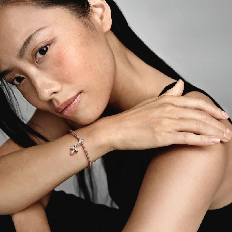 (imagem para) Charme Pingente de Chupeta para Bebê Pandora - 781490C01 - Visualizar 6