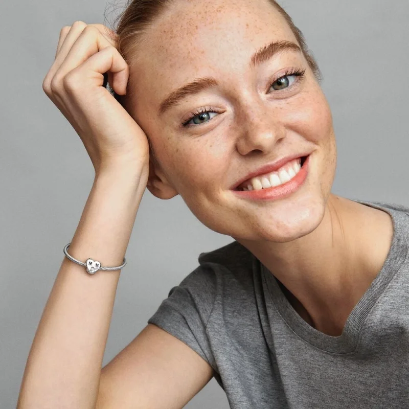 (imagem para) Pandora Charm Casa do Coração Lugar Feliz - 792249C00 - Visualizar 6