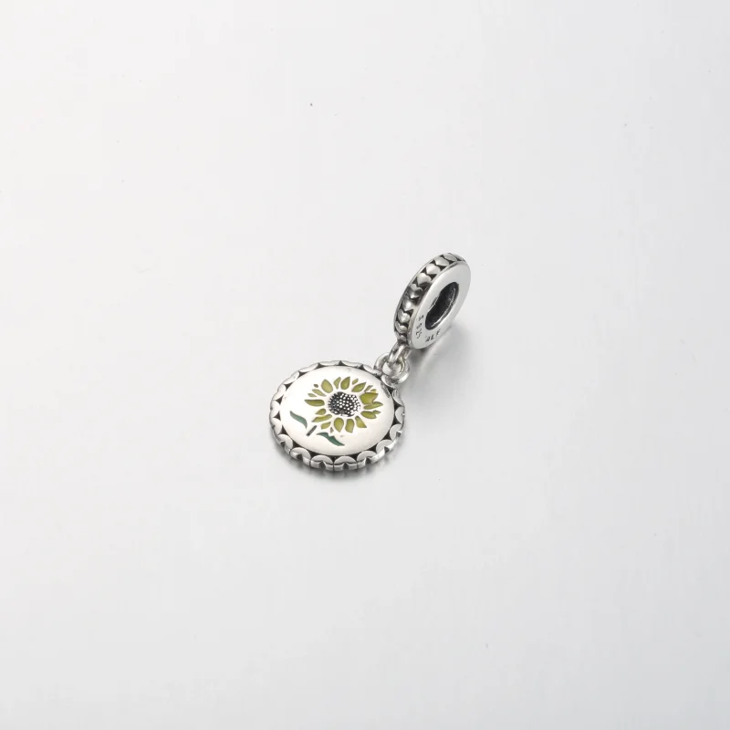 (imagem para) Pandora Sunflower Love For All Charm Pingente - 792018C00_E030 - Visualizar 2