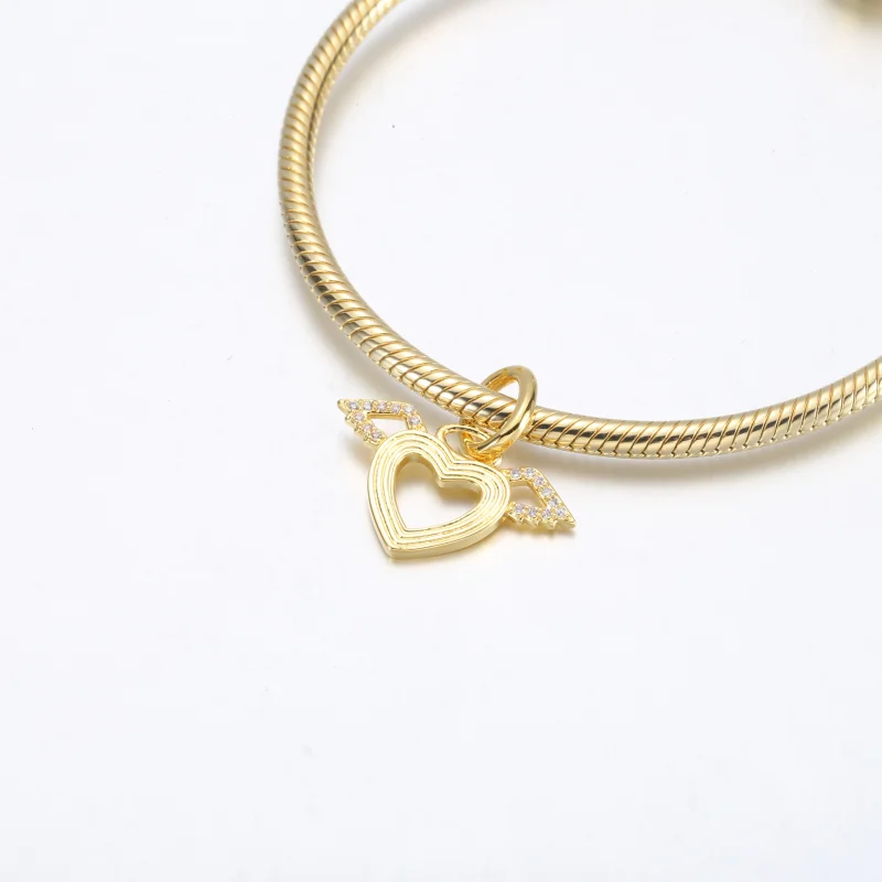 (imagem para) Pingente Coração Pandora e Asas de Anjo - 752362C01 - Visualizar 4