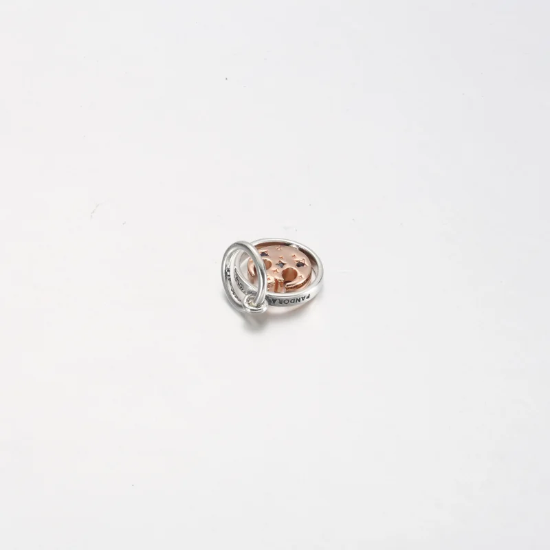 (imagem para) Pingente Giratório Símbolo da Aliança Rebelde de Star Wars em Ouro Rosa 14K Apos - Visualizar 3