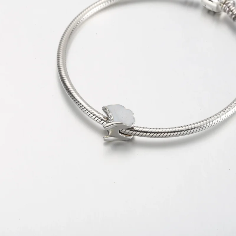 (imagem para) Pingente Pandora Ginkgo em prata esterlina - 792430C01 - Visualizar 5