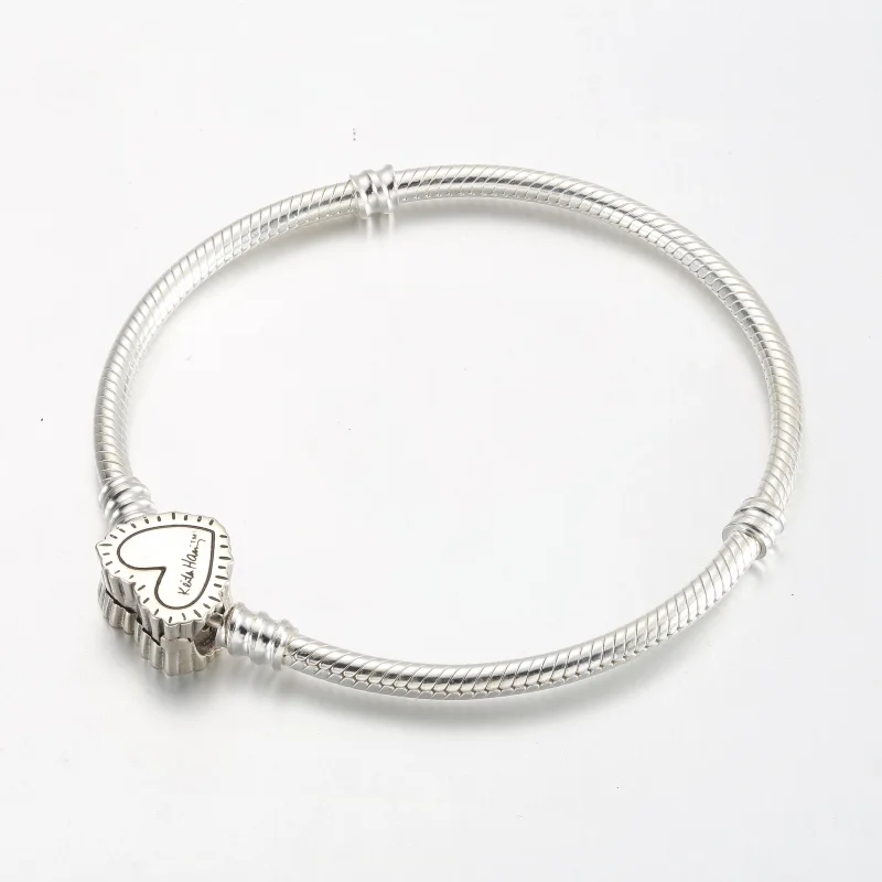(imagem para) Pulseira de Coração Radiante com Corrente Snake Keith Haring™ x Pandora Moments - Visualizar 3