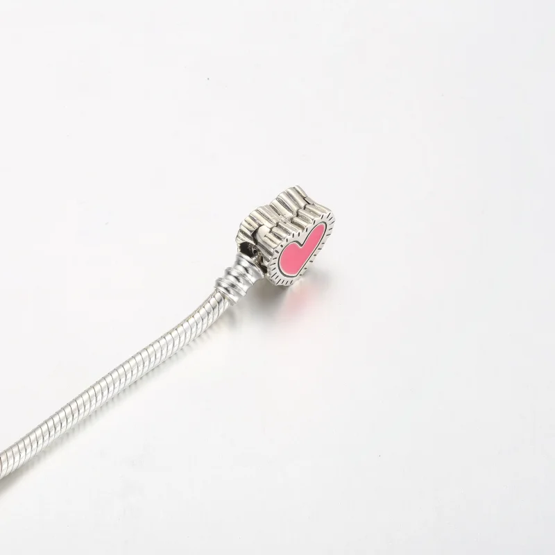 (imagem para) Pulseira de Coração Radiante com Corrente Snake Keith Haring™ x Pandora Moments - Visualizar 4