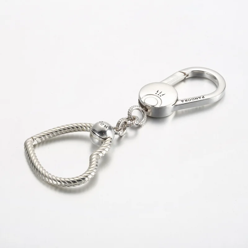 (imagem para) Suporte para Charm de Bolsa Coração Pequeno Pandora Moments - 392238C00 - Visualizar 2