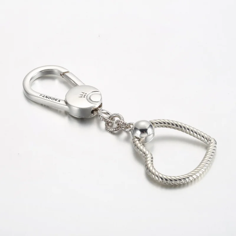 (imagem para) Suporte para Charm de Bolsa Coração Pequeno Pandora Moments - 392238C00 - Visualizar 3