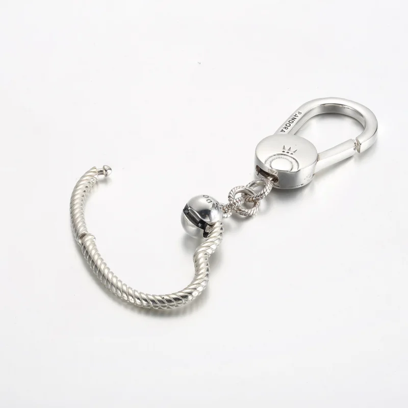 (imagem para) Suporte para Charm de Bolsa Coração Pequeno Pandora Moments - 392238C00 - Visualizar 4