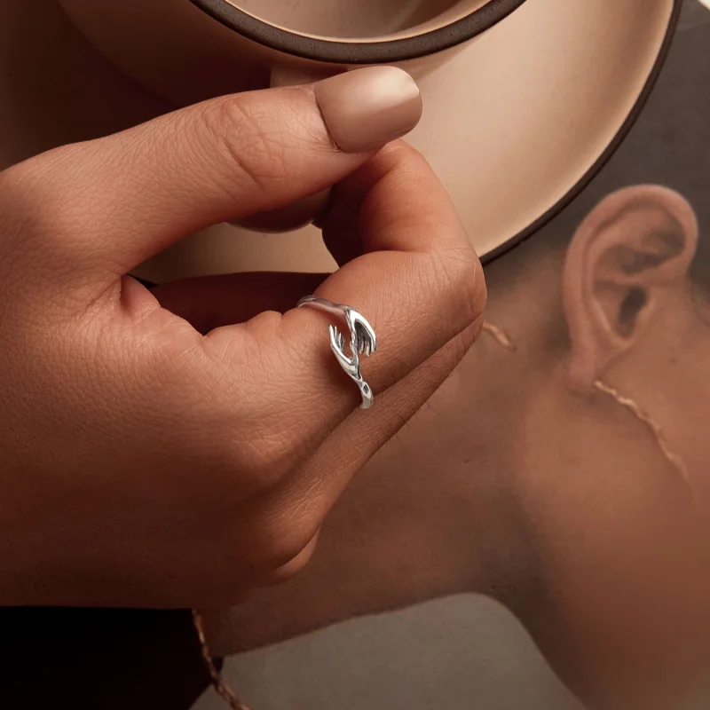 (imagem para) Anel Aberto Guardião do Estilo PANDORA - SCR1003-E - Visualizar 5