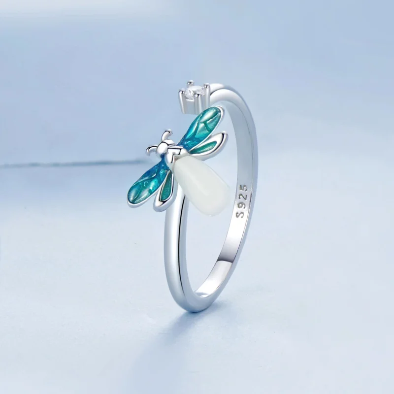 (imagem para) Anel Aberto Vagalume Estilo PANDORA - BSR514-E - Visualizar 2