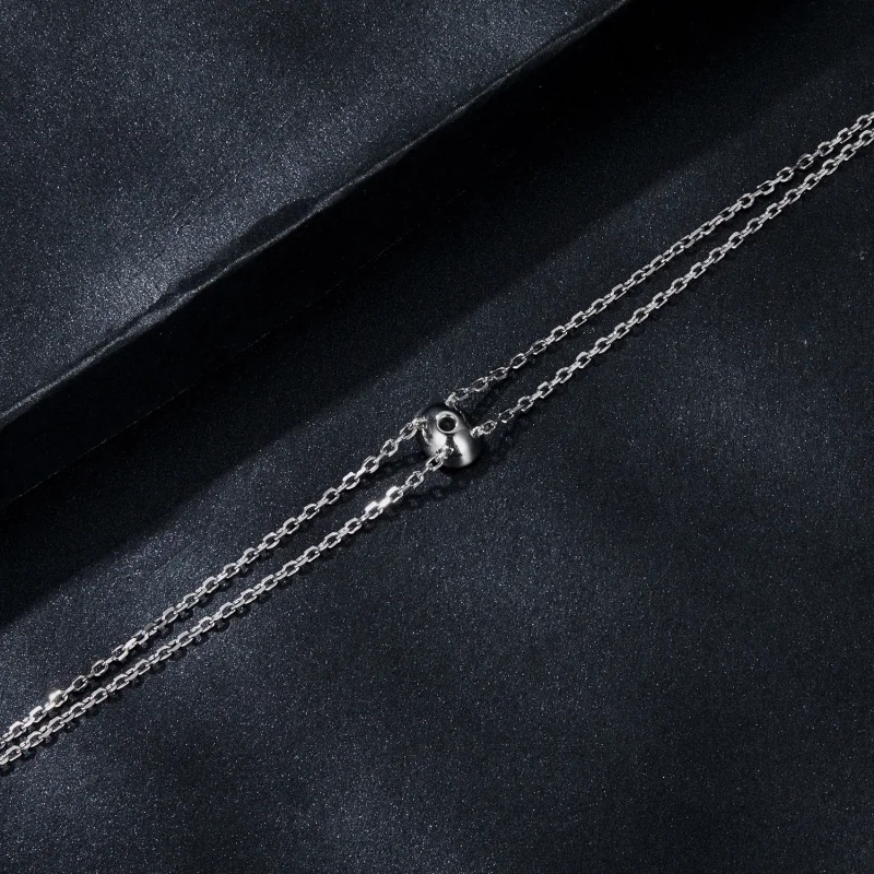 (imagem para) Bracelete de Moissanita de Dupla Camada 1Ct Estilo PANDORA (Um Certificado) - MS - Visualizar 4