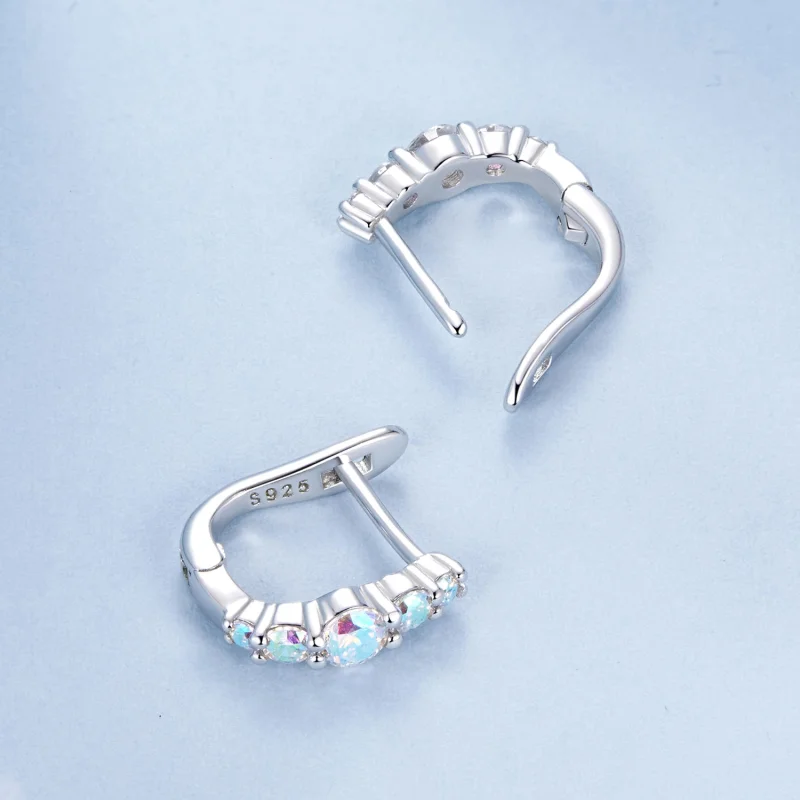 (imagem para) Brincos Coloridos Estilo PANDORA - BSE960 - Visualizar 4