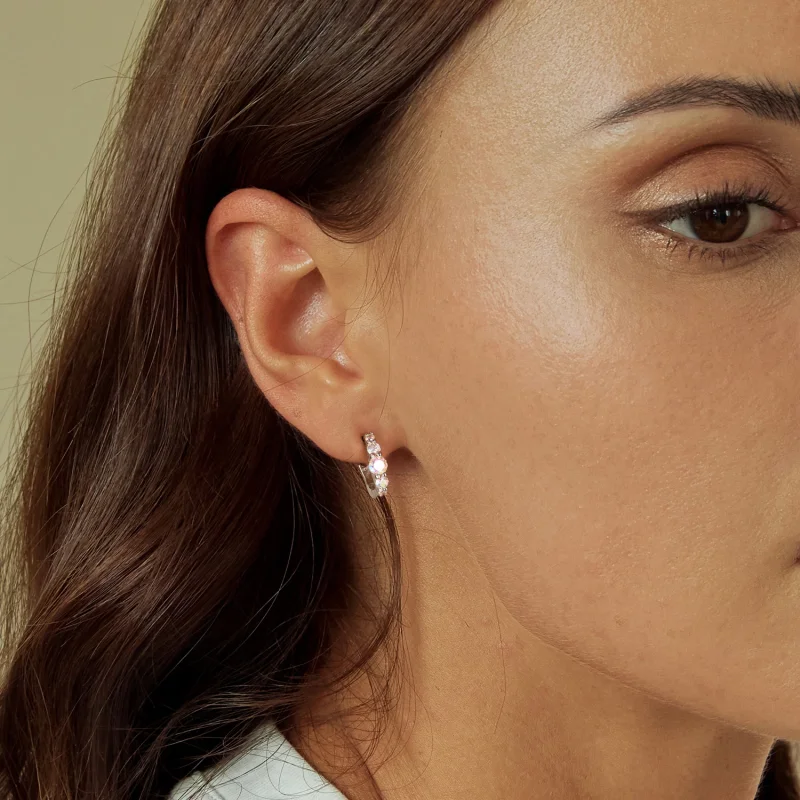 (imagem para) Brincos Coloridos Estilo PANDORA - BSE960 - Visualizar 7