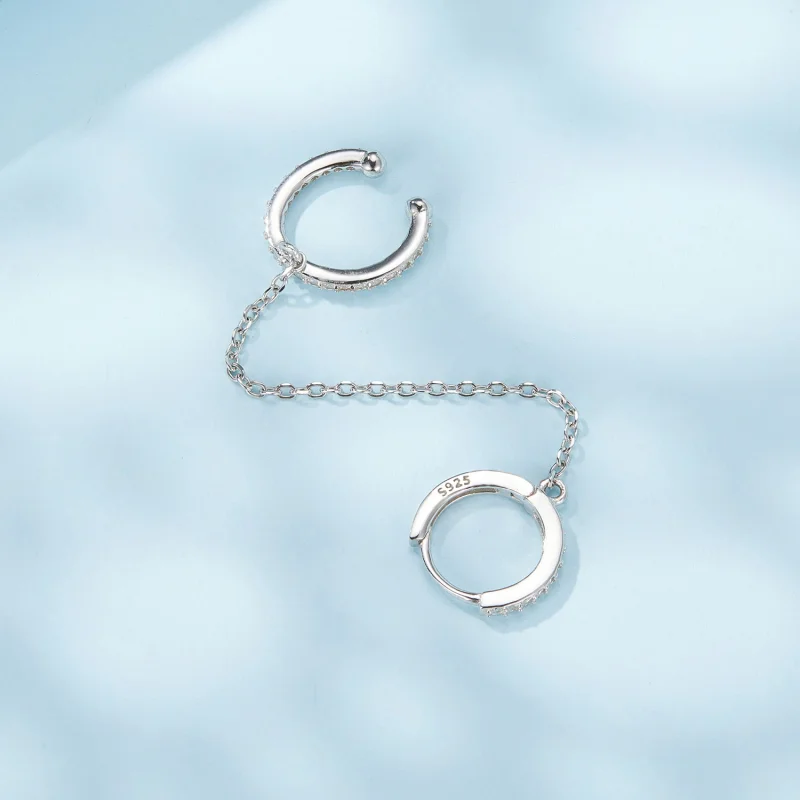 (imagem para) Brincos de Pressão Estilo PANDORA - SCE1679-A - Visualizar 4