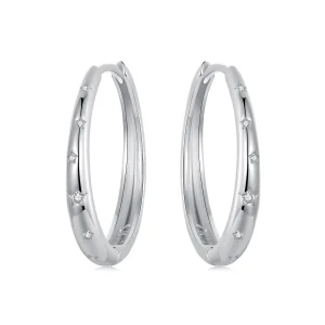 Brincos Estilo PANDORA Estrela - BSE956 (imagem para) Brincos Estilo PANDORA Estrela - BSE956