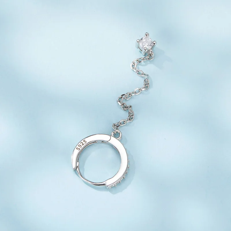 (imagem para) Brincos Exquisitos Estilo PANDORA - SCE1678-A - Visualizar 4