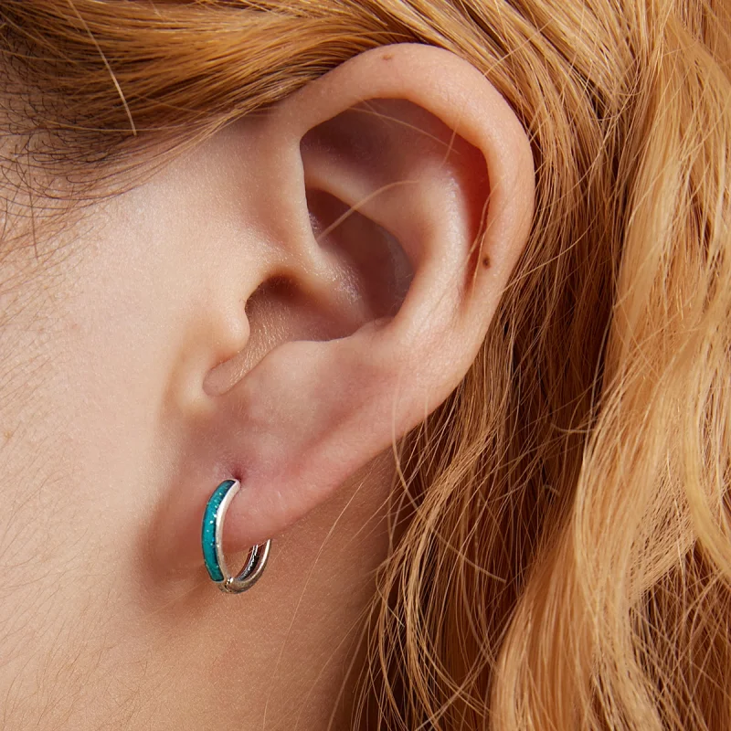 (imagem para) Brincos Simples Estilo PANDORA - BSE603 - Visualizar 7