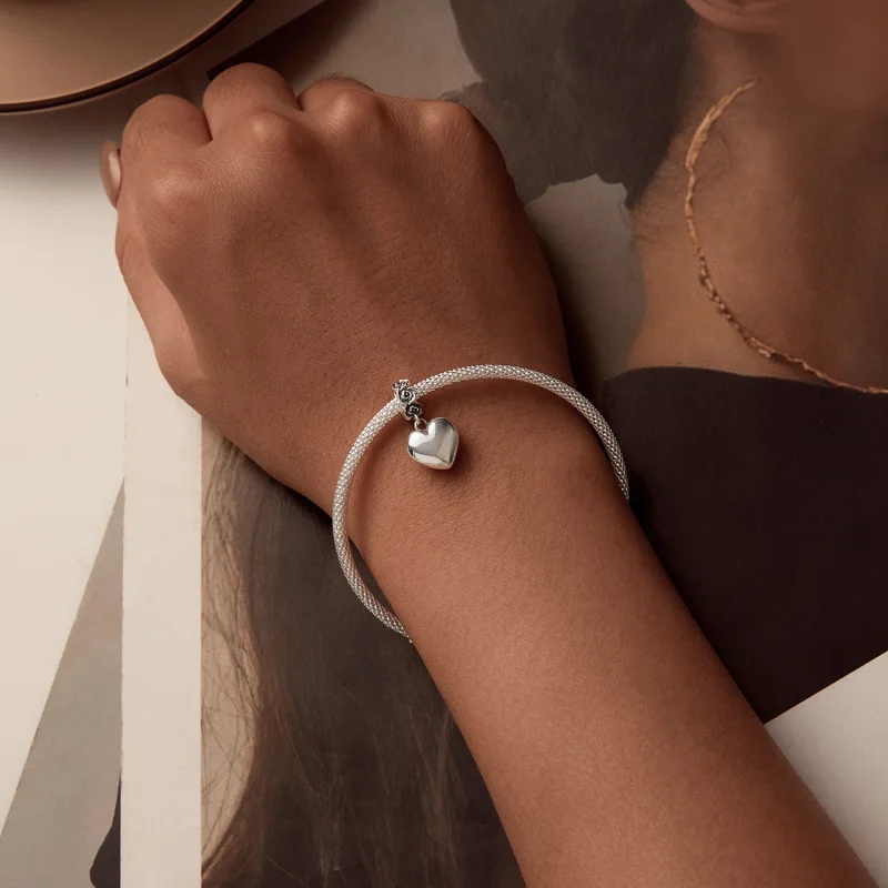 (imagem para) Caixa de Proposta de Rosa Romântica Estilo PANDORA com Pingente - SCC2701 - Visualizar 6