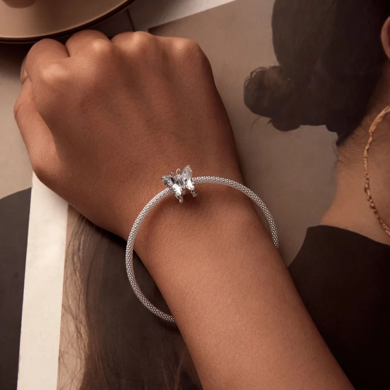 (imagem para) Charm Borboleta Brilhante Estilo PANDORA - BSC965 - Visualizar 5