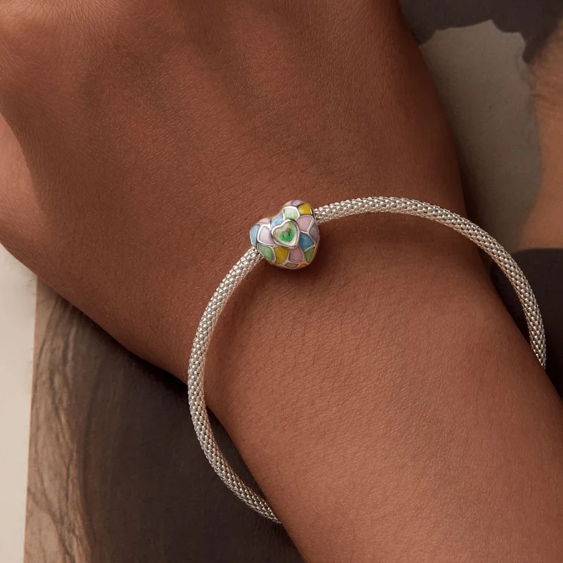 (imagem para) Charm Corações Neon Estilo PANDORA - SCC2708 - Visualizar 7