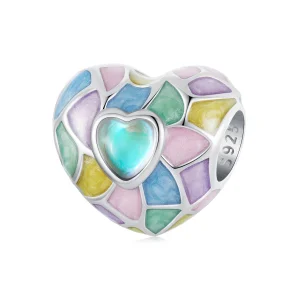 (imagem para) Charm Corações Neon Estilo PANDORA - SCC2708