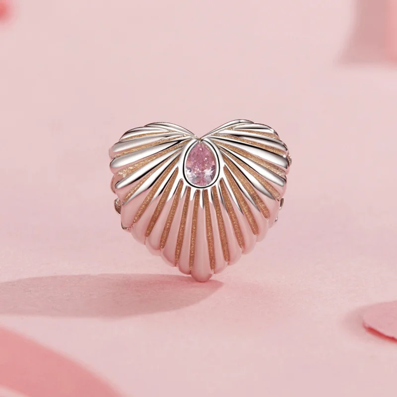 (imagem para) Charm Coração Estilo PANDORA - SCC2693 - Visualizar 2