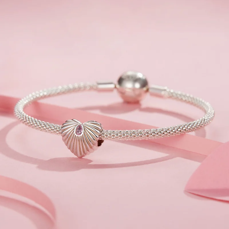 (imagem para) Charm Coração Estilo PANDORA - SCC2693 - Visualizar 3