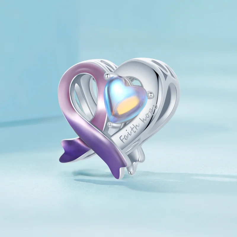 (imagem para) Charm PANDORA Style Laço Rosa - SCC2685 - Visualizar 2