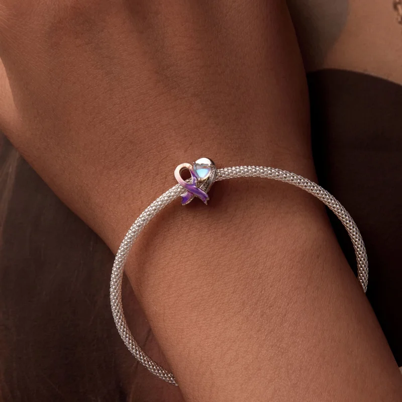 (imagem para) Charm PANDORA Style Laço Rosa - SCC2685 - Visualizar 7