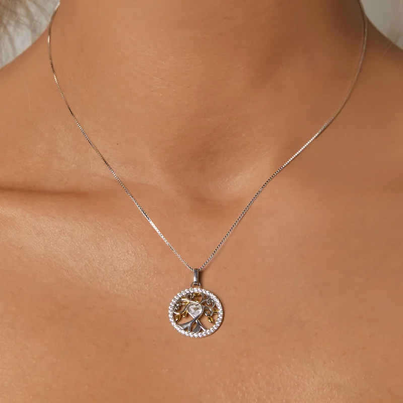 (imagem para) Colar Árvore da Vida Estilo PANDORA - BSN371 - Visualizar 5