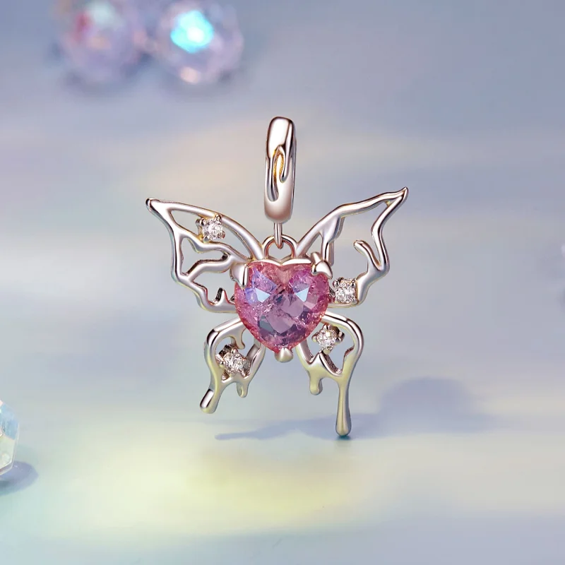 (imagem para) PANDORA Estilo Borboleta Sangrenta Pingente - SCC2696 - Visualizar 2