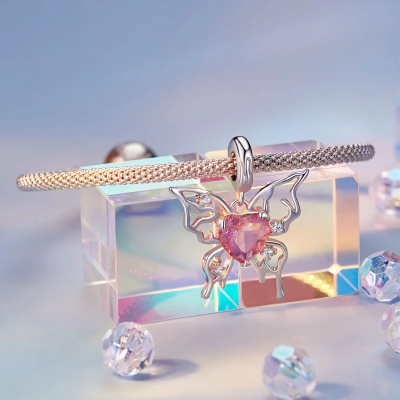 (imagem para) PANDORA Estilo Borboleta Sangrenta Pingente - SCC2696 - Visualizar 3