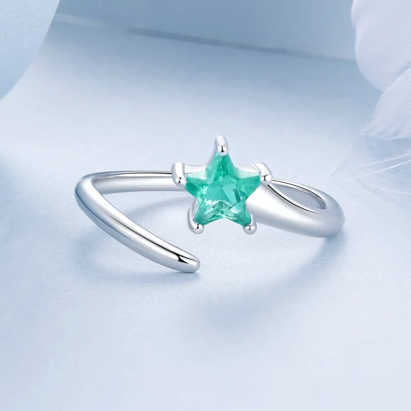 (imagem para) Anel Aberto Estilo PANDORA Meteoro - BSR535-E - Visualizar 3