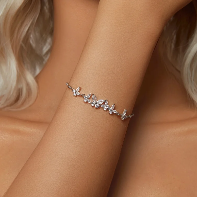 (imagem para) Bracelete Borboleta Voando Estilo PANDORA - BSB162 - Visualizar 6