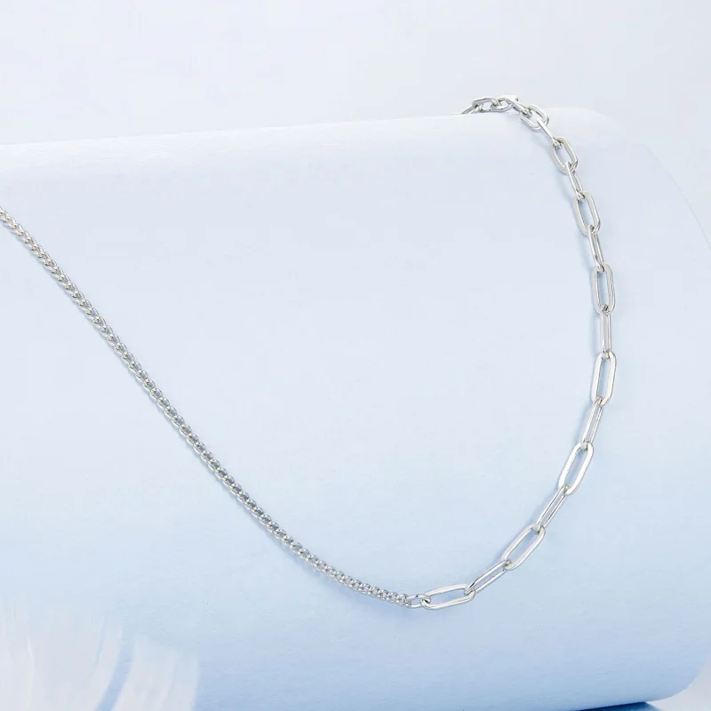 (imagem para) Bracelete de Corrente Fashion de Emenda Estilo PANDORA - BSA007 - Visualizar 2