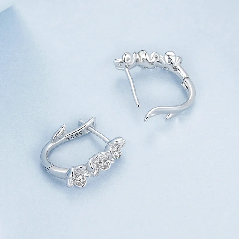 (imagem para) Brincos Estilo Flor PANDORA - BSE982 - Visualizar 4