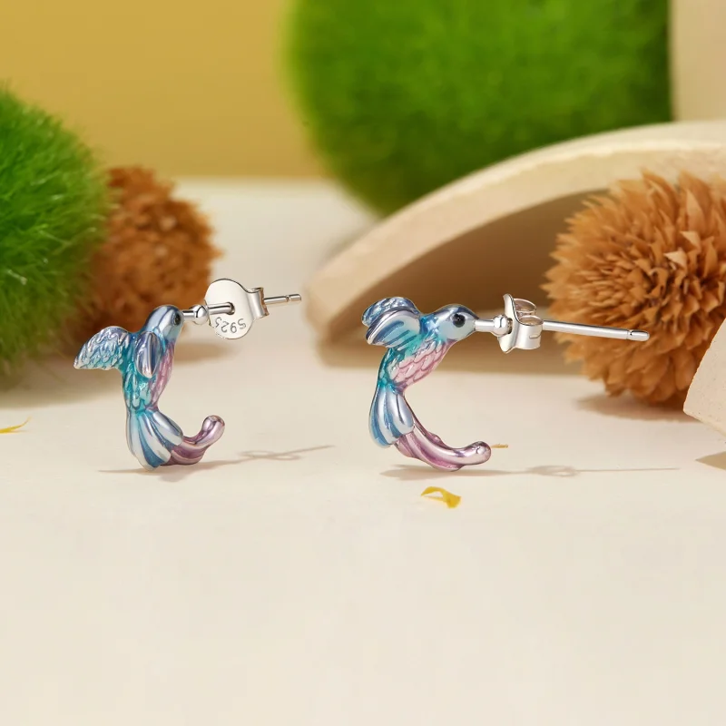 (imagem para) Brincos PANDORA Style Kingfisher - BSE997 - Visualizar 2