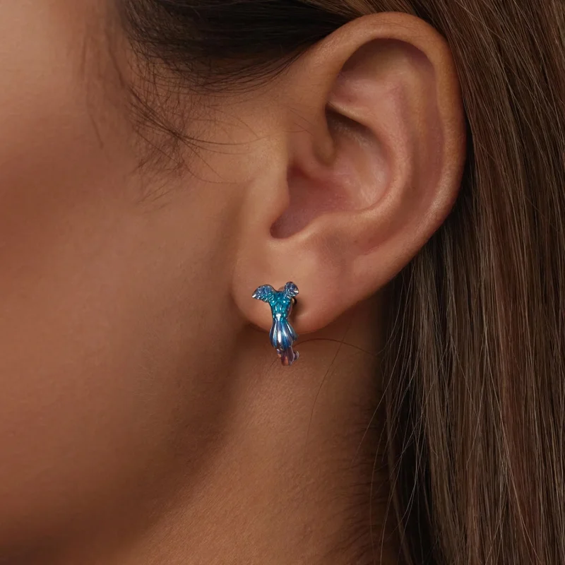 (imagem para) Brincos PANDORA Style Kingfisher - BSE997 - Visualizar 6