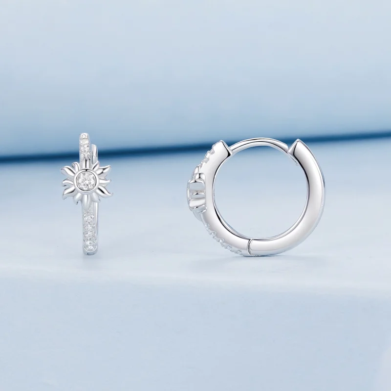 (imagem para) Brincos Sol Estilo PANDORA - BSE1001 - Visualizar 2