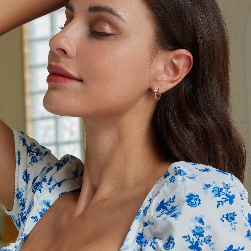 (imagem para) Brincos Sol Estilo PANDORA - BSE1001 - Visualizar 7