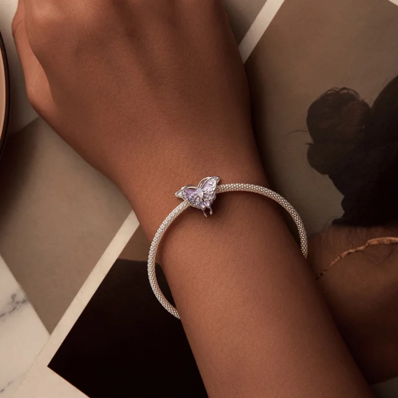 (imagem para) Contas de Borboleta Monet Estilo PANDORA - BSC988 - Visualizar 6