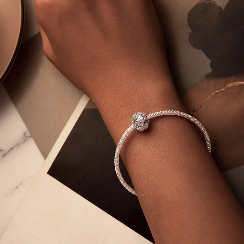 (imagem para) Contas de Flor em Videira Estilo PANDORA - SCC2741 - Visualizar 6