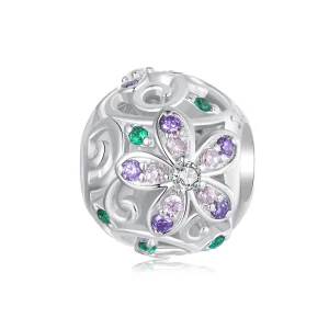 (imagem para) Contas de Flor em Videira Estilo PANDORA - SCC2741